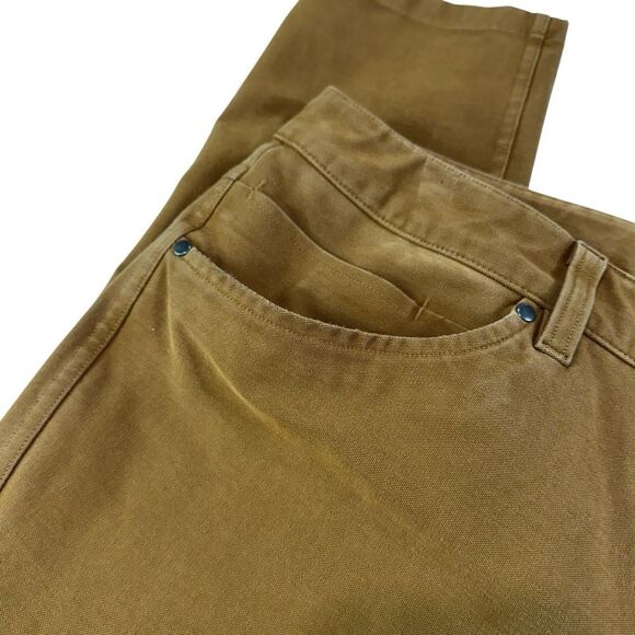 Lululemon Men's ABC Pant Slim Utilitech in Burnt Caramel, 31 - Picture 5 of 12